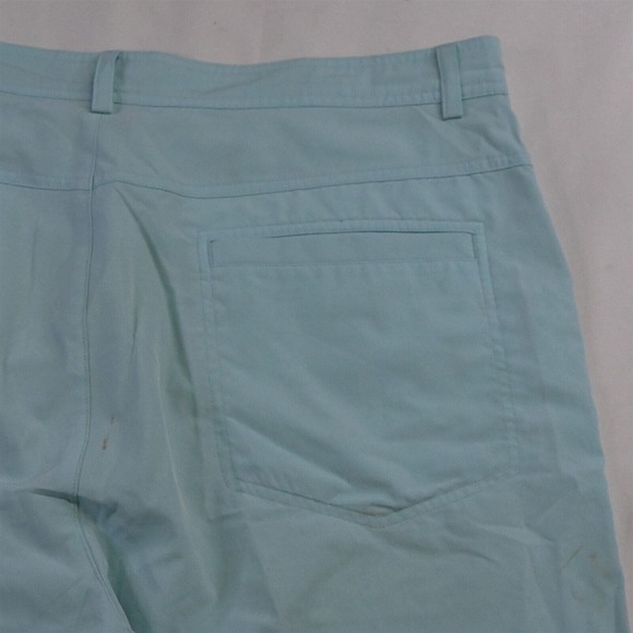 Short Par 4 36 x 11" Light Blue Performance Tech‎ Golf Chino Shorts - Picture 4 of 5